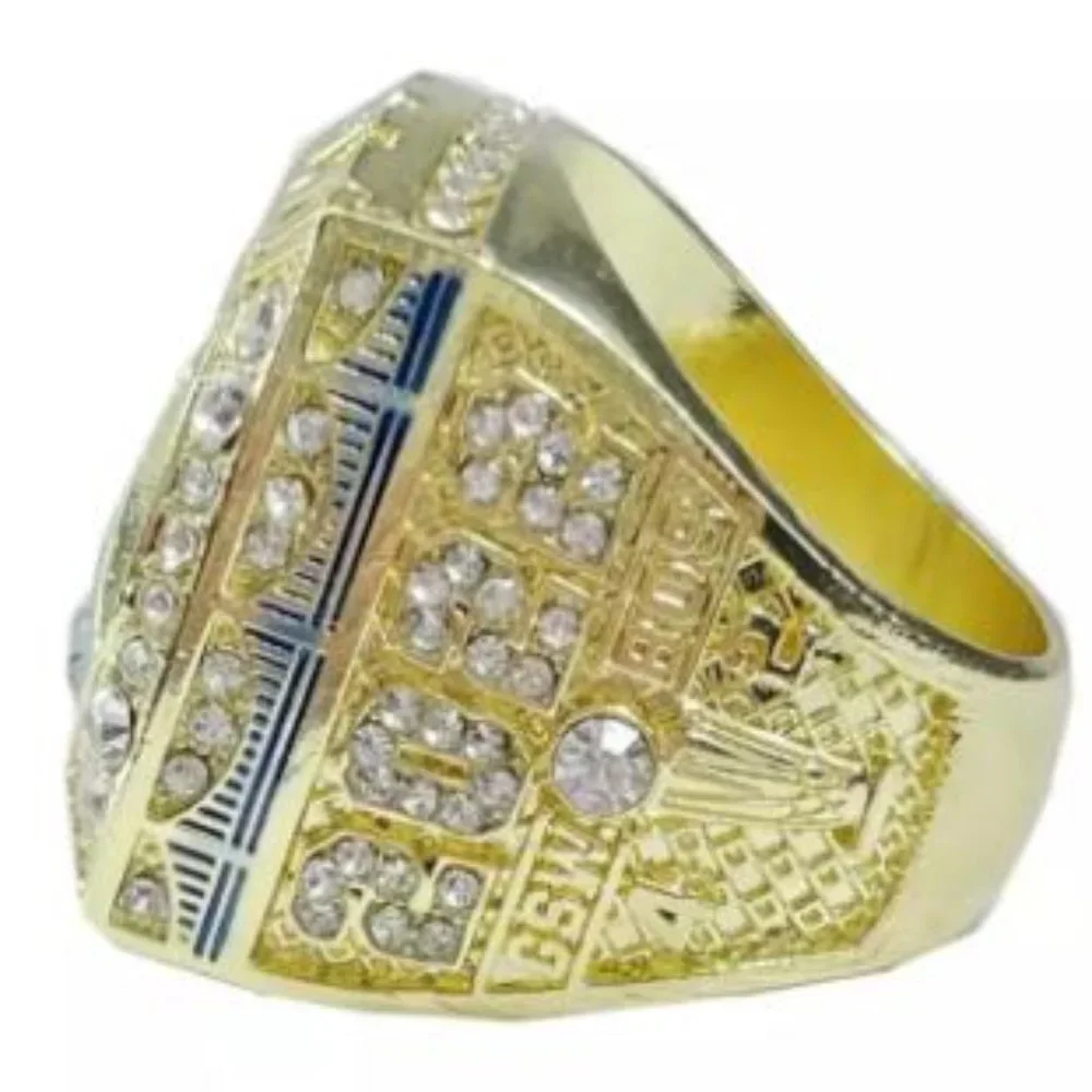 Golden State Warriors Championship Ring 2022 Steph‎ Curry Fan Edition Gold